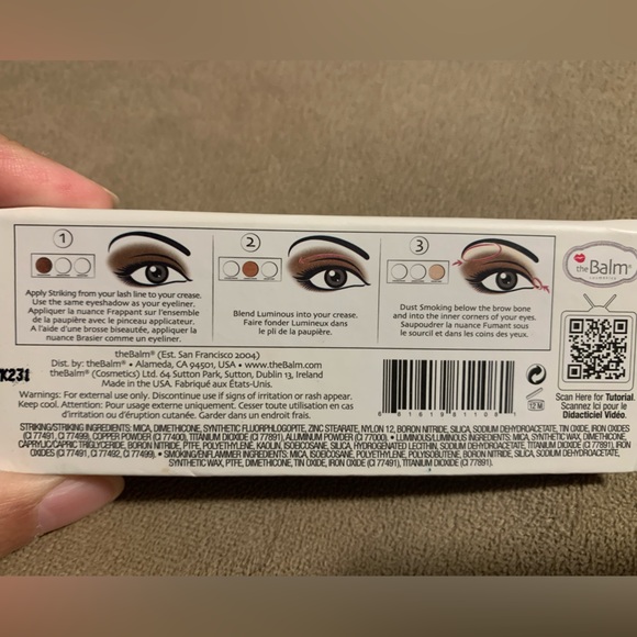 TheBalm Smoke Balm with Foil Vol 4 palette - Picture 3 of 4